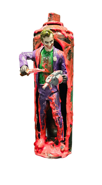 JOKER | GRAFFITI CAN ART DISPLAY