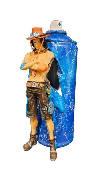 Ace One Piece | Graffiti spray can art display