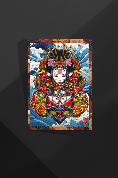 SILK CIRCUIT DOUBLE SIDED ART PRINT