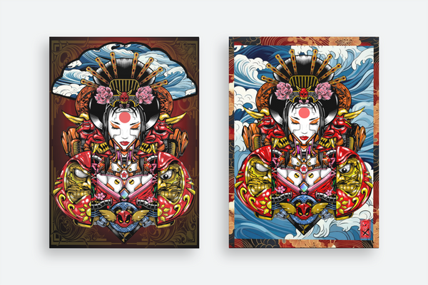 SILK CIRCUIT DOUBLE SIDED ART PRINT