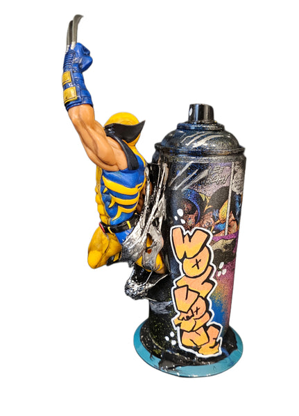 Wolverine Comic Edition | Graffiti spray can art