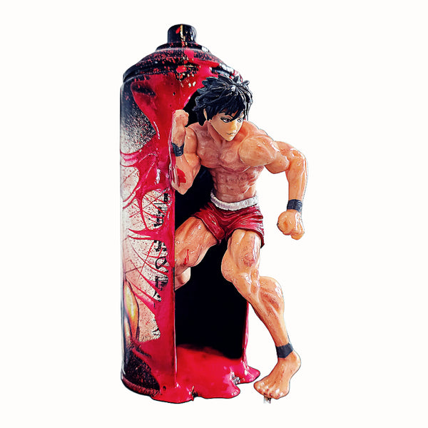 Baki Hanma | Street art spray can