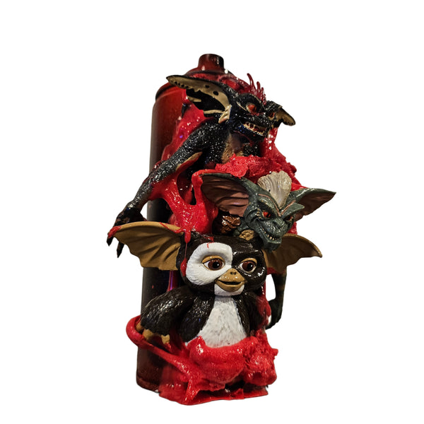 Gremlins | Graffiti spray can art display
