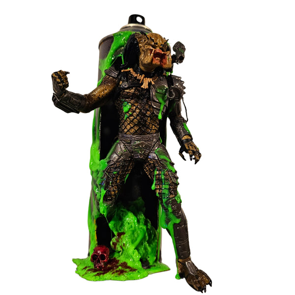 Predator| Graffiti spray can art display