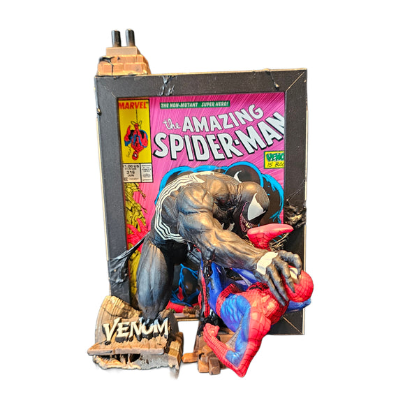 Venom Strikes #316 3D Box Frame Art
