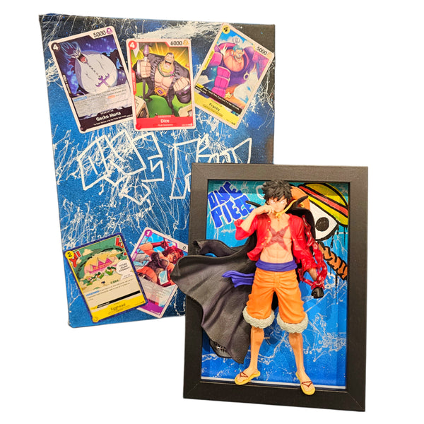 One Piece 3D Box Frame Art 13x18cm