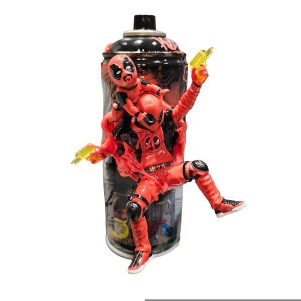 Kidpool | Graffiti spray can art display