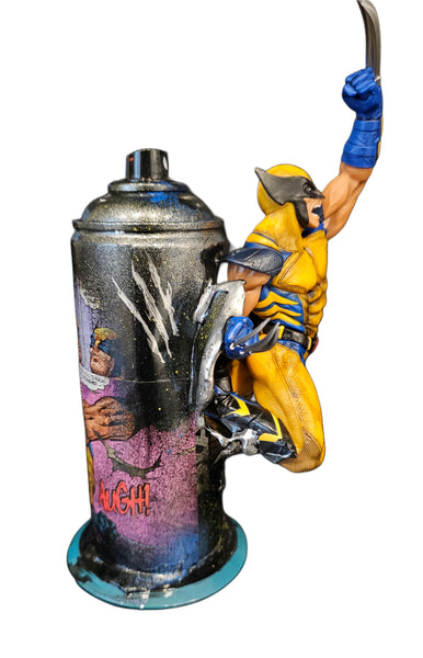 Wolverine Comic Edition | Graffiti spray can art