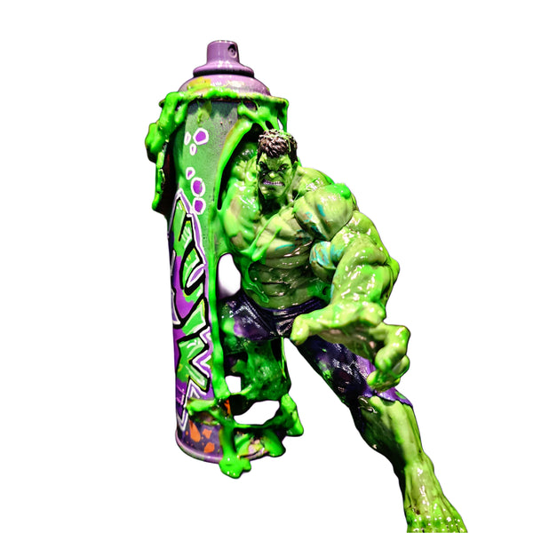 Hulk | Graffiti spray can art display