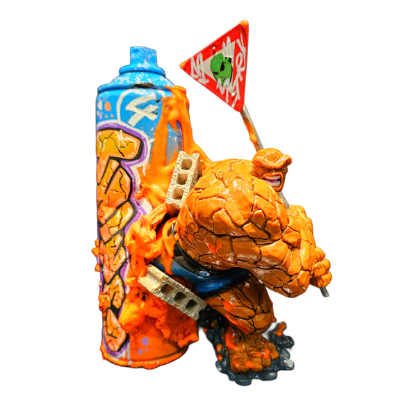 The Thing | Graffiti spray can art display
