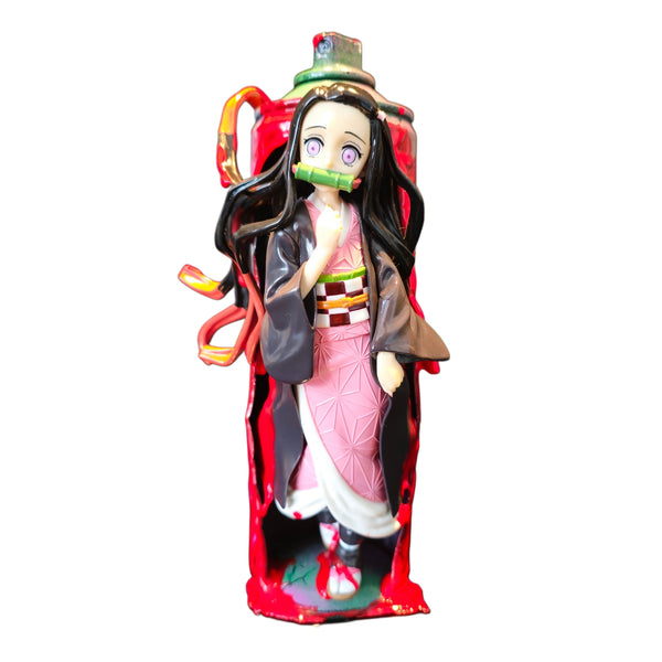 Nezuko Kamado | Graffiti spray can art display