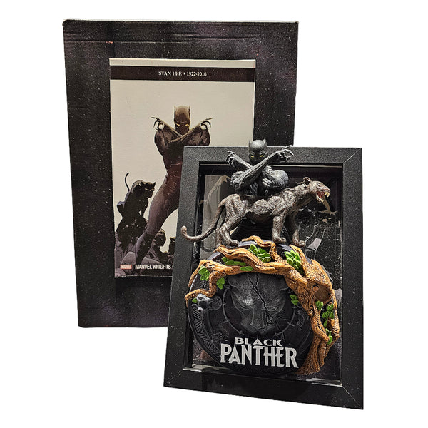Black Panther 3D Box Frame Art 13x18cm