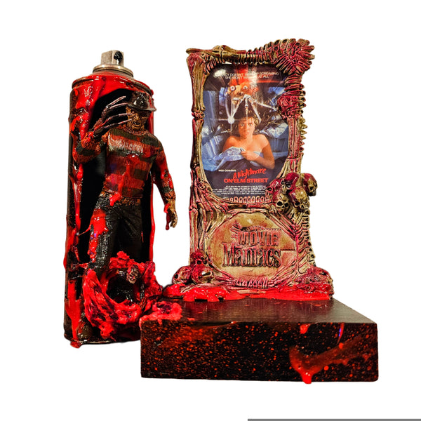 Freddy | Graffiti spray can art display