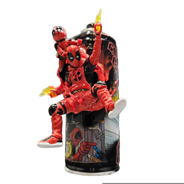 Kidpool | Graffiti spray can art display