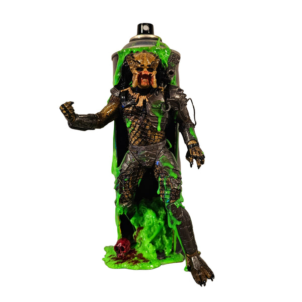 Predator| Graffiti spray can art display