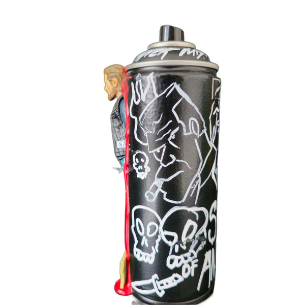 Sons of Anarchy| Jax | Graffiti spray can art display