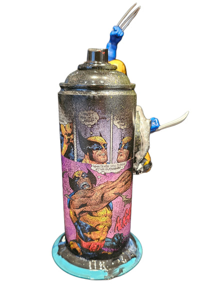 Wolverine Comic Edition | Graffiti spray can art