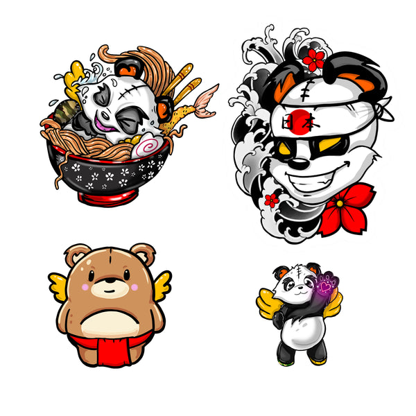 BANISHED ANGELS HYPER JAPAN STICKER PACK